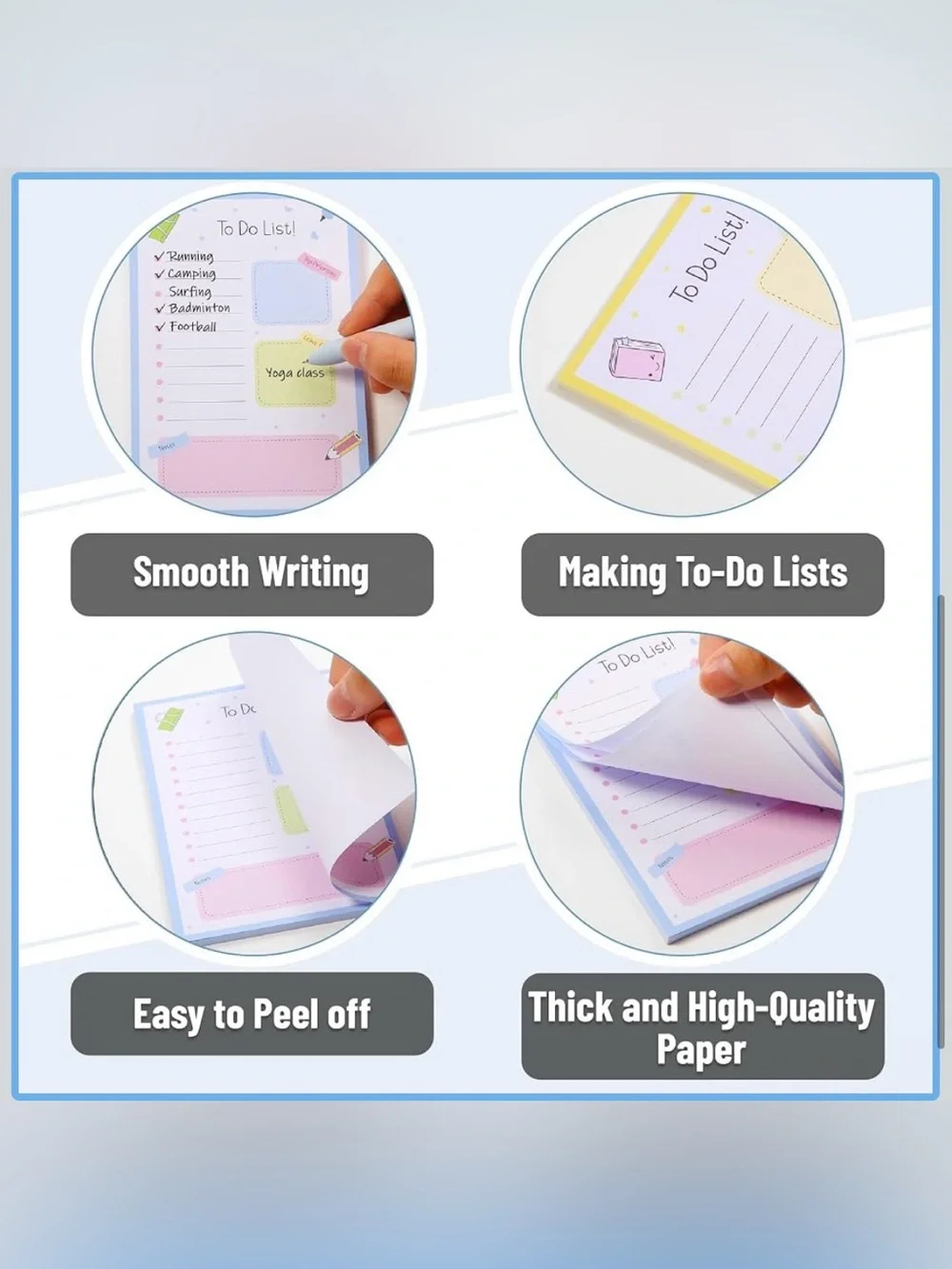 Choice Pair Mr. Pen To Do List Notepads - NEW